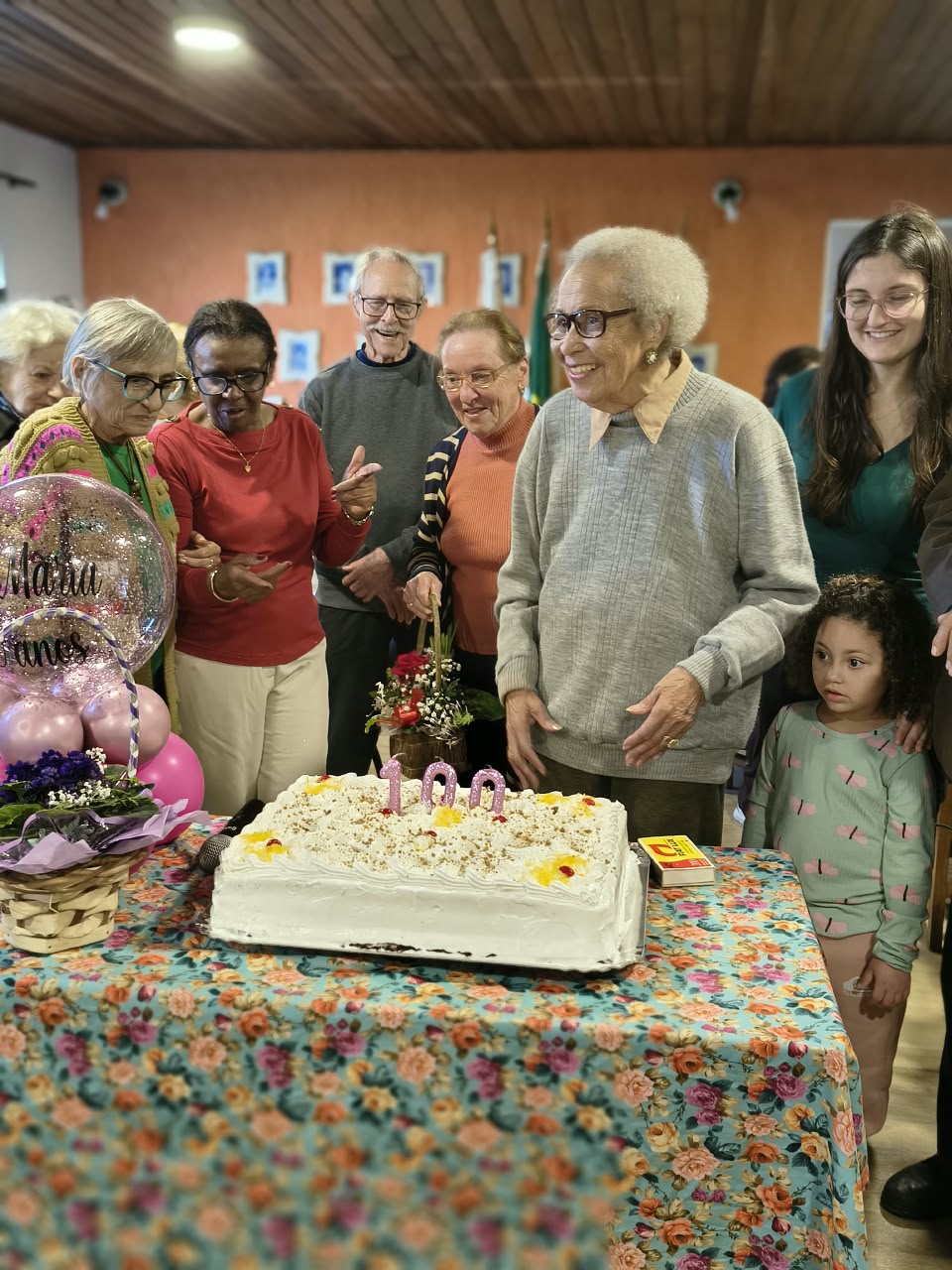 Idosos em Movimento — Sarau - 15/08/2026 - 100 Anos da dona Ana Maria