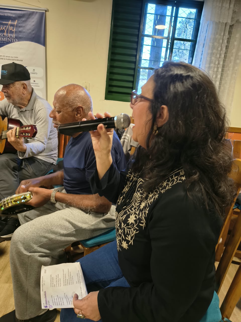 Idosos em Movimento — Sarau - 15/08/2026 - 100 Anos da dona Ana Maria
